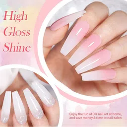 BORN PRETTY Pro Rubber Base Long Wearing UV Gel Nail Polish - 15 ml - RB04 image 2