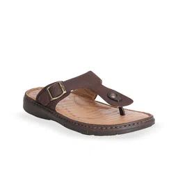 Miraatti Men Leather Comfort Sandals-image-3