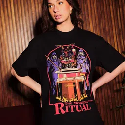 Bonkers Corner Women Printed T-shirt-image-56