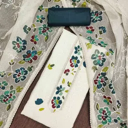 DIVASTRI Embroidered Unstitched Dress Material-picture-33