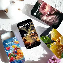 DEMI DIEUS Women Set Of 4 Fluer, Oud, Dusk & Dawn Solid Perfume - 15 g Each-picture-25