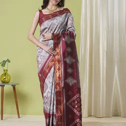 KAYOMMI Woven Design Zari Banarasi Saree-picture-29