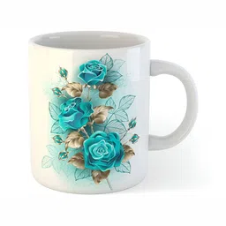 Mr UVD White Printed Ceramic Cup image 2