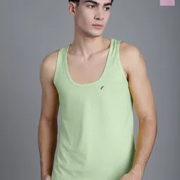 FBAR Men Pack Of 2 Cotton Gym Innerwear Vests image 1