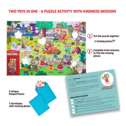 Chalk and Chuckles Chattychoo Cat Jigsaw Puzzle - 100 Pieces image 2