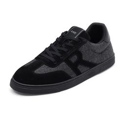 RARE RABBIT Men Colourblocked Suede Sneakers-picture-1