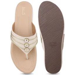 Inc 5 Women Open Toe Flats image 4