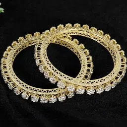 SGN fashion Gold Copper Bangles image 4