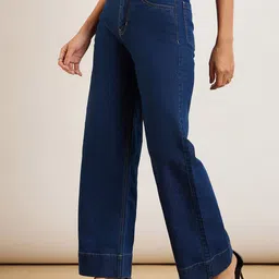 DressBerry Women Classic Wide Leg High-Rise Jeans image 2