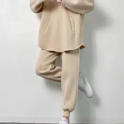 Mast & Harbour High Neck Sweatshirt With Trouser Co-Ords-picture-22