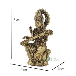 INDICAST Copper-Toned Religious Idol Showpiece image 2