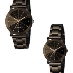Miss Perfect Unisex Pack Of 2 Dial & Bracelet Style Straps Analogue WatchesCy27-picture-15