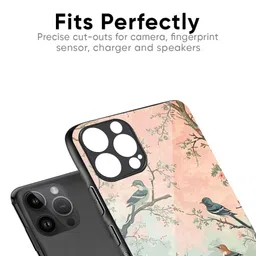 QRIOH Floral Printed iPhone 15 Back Case Mobile Accessories image 2