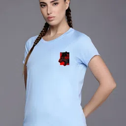 SZN Women Printed Applique T-shirt-image-78