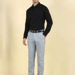 Allen Solly Men Slim Fit Spread Collar Pure Cotton Formal Shirt image 3