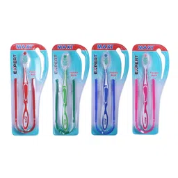 MAXI Expert Toothbrush Oral Hygiene Kit Pack of 12 - Multicolor image 3