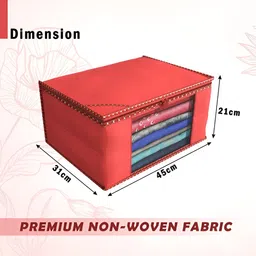 Aura Red 24 Pieces Drawer Organisers image 3