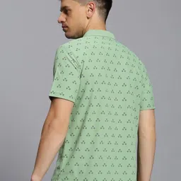 TIMBER HITCH Conversational Printed Polo Collar Cotton Casual T-shirt image 2