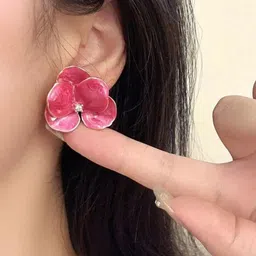 Palli Creation Floral Studs Earrings image 3