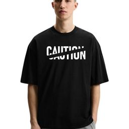 Fashnobic Men Typography Printed Round Neck Cotton Oversized T-shirt-picture-23
