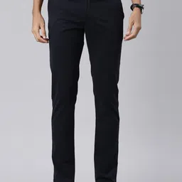 Classic Polo Men Solid Slim Fit Chinos Trousers-image-77