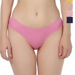 Liigne Pack Of 6 Cotton Mid Rise Basic Briefs VCPC2343-XS-picture-13