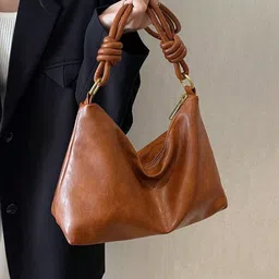 PURPLEHUNT Women Leather Structured Hand Bag-image-24