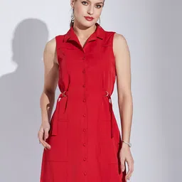Latin Quarters Women Shirt Dress-image-99