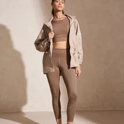 Silvertraq Women Full Coverage Heavily Padded Anti Odour Moisture Wicking Workout Bra image 5