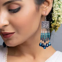 Look and Adorn Geometric Drop Earrings-picture-29