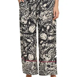 YASH GALLERY Printed Shirt Collar Neck Shirt With Trousers Co-Ords image 3