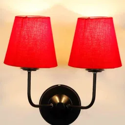 new era Lyon Metal Wall Mounted Uplight Sconce (Black) image 3