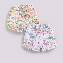 Biskid Girls Floral Printed Hot Pants Shorts-image-20