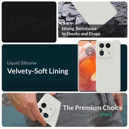 SPRIG MOTOROLA Edge 50 Ultra Back Case Mobile Accessories image 2