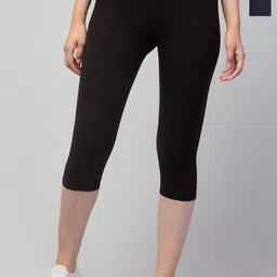 Attire Zone Women Pack of 2 Skinny Fit Capris-picture-21