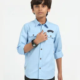 Rocket Science Boys Classic Slim Fit Casual Shirt-picture-36