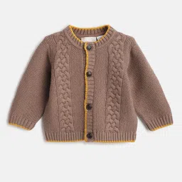 Chicco Boys Cable Knit Self Design Cardigan-picture-30