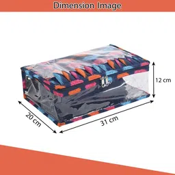 Aura Blue Set of 1 Regular Jewellery Organiser Organisers image 2