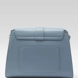 Van Heusen Structured Sling Bag with Metal Detailing image 2