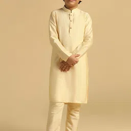 KISAH Boys Regular Kurta with Pyjamas image 5