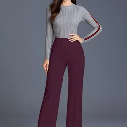 SWADESI STUFF Women Relaxed Easy Wash Cargos Trousers-image-50