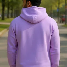 SHAUN Men Printed Hooded Sweatshirt image 3