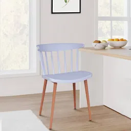 casacraft from pepperfry Aiden Cafe Chair in White Finish image 1