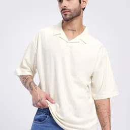 glitchez Old Money Vibe Camp Collar Oversized T-shirt-picture-12