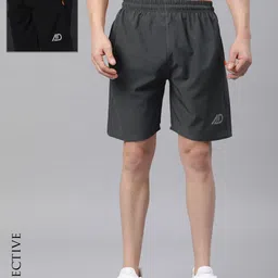 ADBUCKS Running Sports Shorts with Reflective Logo-picture-14