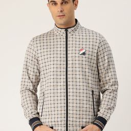 Monte Carlo Cotton Rich Checked Sweatshirt-picture-6
