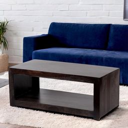 Ikiriya Black Rectangle Wood Contemporary Coffee Table-picture-15