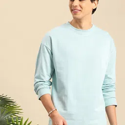 Mast & Harbour Bio Finish Pure Cotton Oversized T-shirt-picture-14