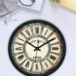 RANDOM Cream-Coloured Dial Analogue Wall Clock image 2