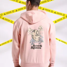 The Indian Garage Co Graphic Printed Hooded Sweatshirt image 3